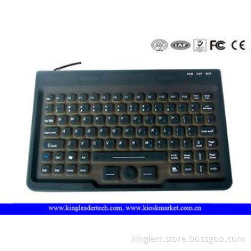 85Keys IP68 Waterproof Silicone Keyboard With Built-In Forc